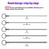 Electric Shock Stainless Steel Urethral Sound Dilators Penis Plug Insert Stimulation Catheter Beads Masturbator Sex Toys For Men