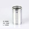 Length 120mm Aluminum Pipe Tube Intercooler Pipe High Class Treatment Engine Air Flow Intake Tube