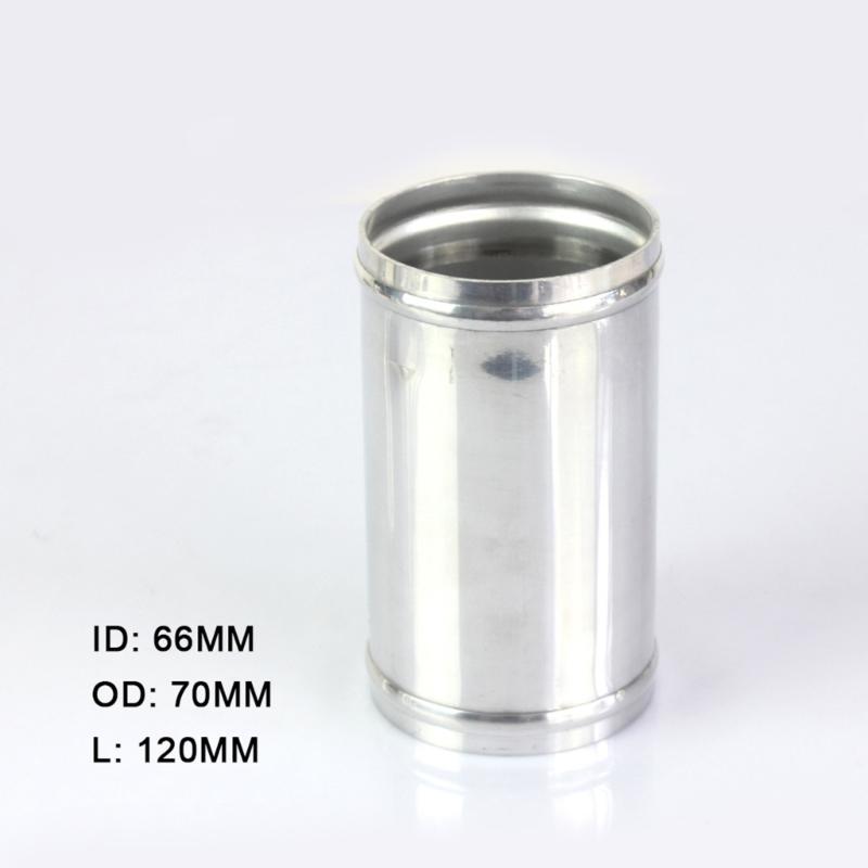 Length 120mm Aluminum Pipe Tube Intercooler Pipe High Class Treatment Engine Air Flow Intake Tube