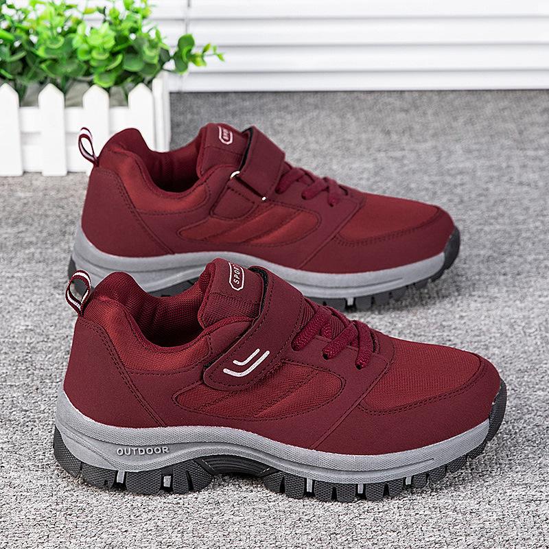 Elderly Shoes Autumn and Winter New Models In The Elderly Walking Shoes Comfortable Warm Cotton Shoes