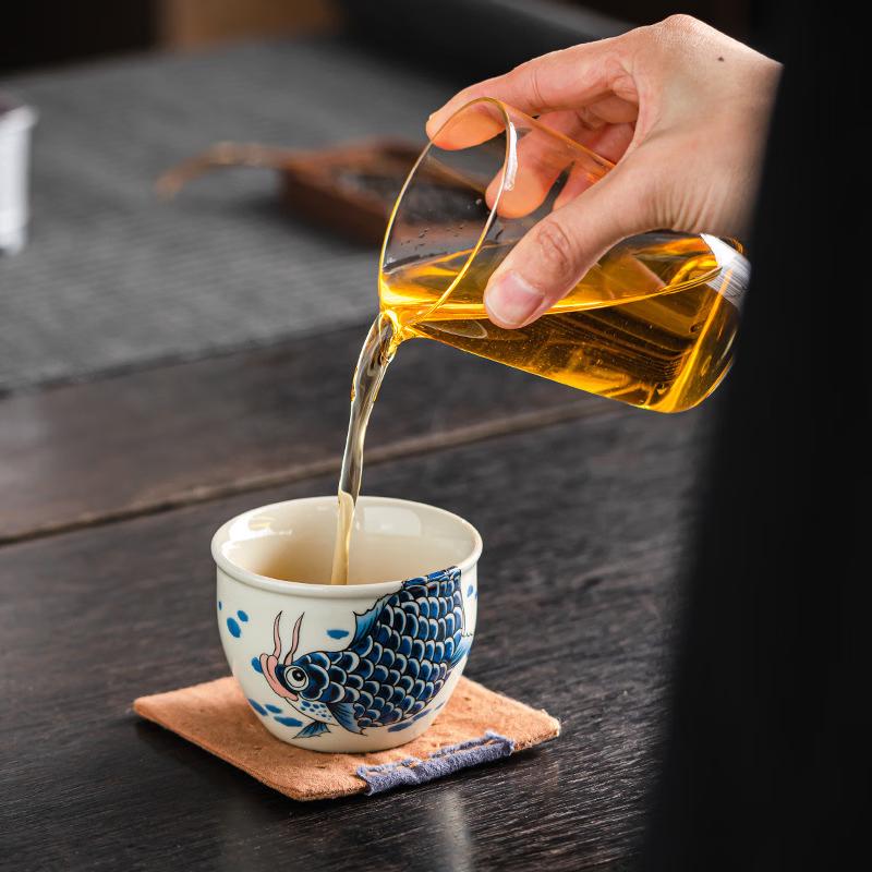 Chaxun Vintage Kung Fu Master Teacup Pair Set