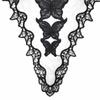 Water-soluble Lace Collar, Mesh Bottom Cloth Embroidered Collar, Colored Lace Embroidered Corsage, Butterfly Flower Fake Collar.