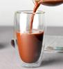 Morningplace Double-Walled Glass Tumbler, Double-Walled, Heat-Resistant Cup (600ml, Set of 2)