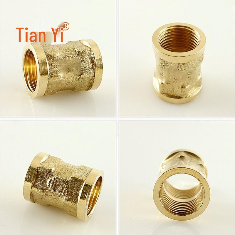 Copper Internal Thread Straight Connector
