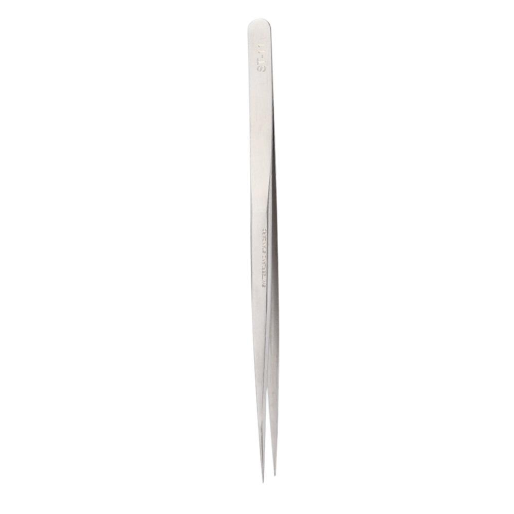 Stainless Steel Material Precision Tweezers Silver Color Various specifications Watch Repair Tweezers Lash Extension Tweezers