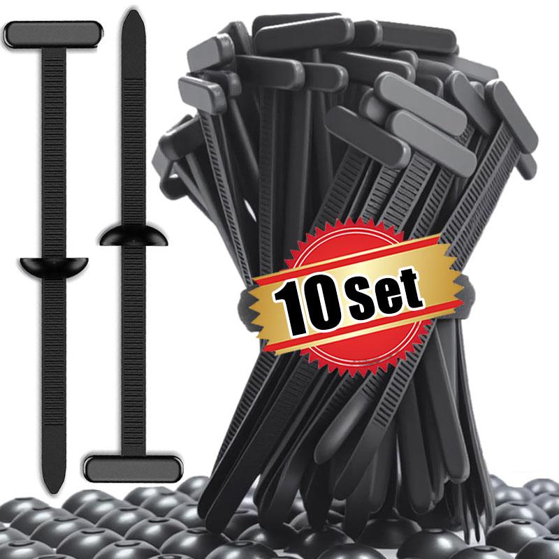 Universal Nylon Cable Tie Buckle Auto Fastening Straps Multi-Purpose Cable Clip Heavy Duty Self-Locking Nylon Zip Ties Holder