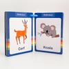 Food / Animals / Fruits / Body Parts French Words Learning Cards for Kids Early Language Skill Classroom Activities Memory Games