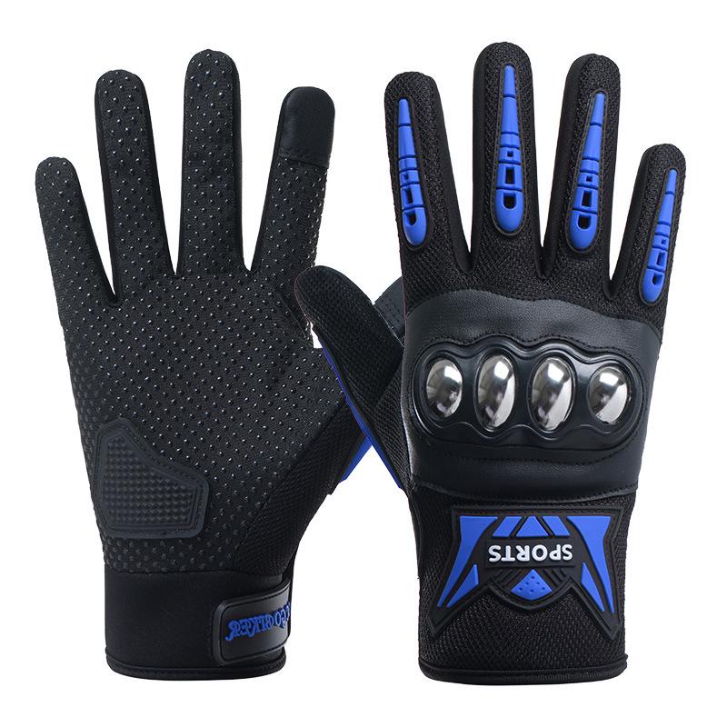 Windproof Winter Motorcycle Gloves - Touchscreen, Anti-Slip, Splash-Proof for Men & Women