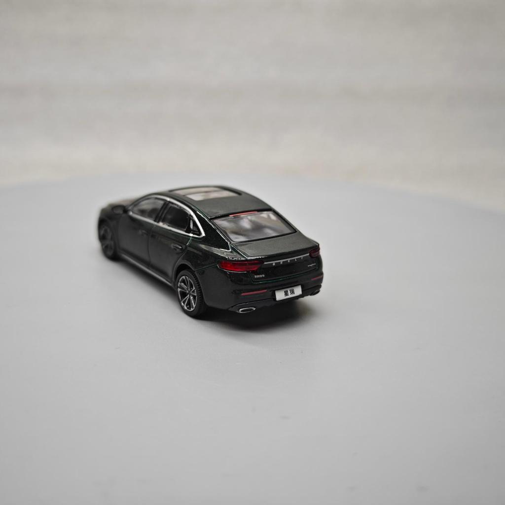 1:64 GEELY Preface T7-06 Alloy simulation mini car sedan model collection ornaments toys children's gifts