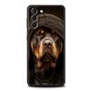 Rottweiler Dog Case For Samsung Galaxy S24 S23 S22 S21 Ultra S20 FE 5G S10 S9 Plus S10E S8 Note 10 20 Silicone Black Phone Cover