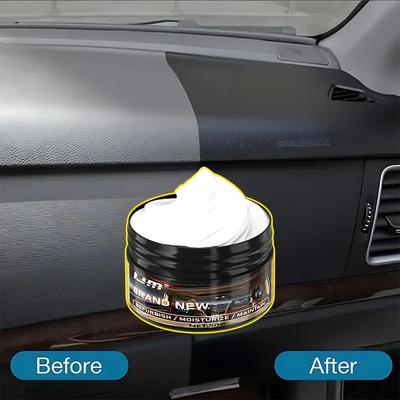 Kunststoff-Kratzerreparatur- und Glanzwiederherstellungspaste, Anti-Aging-Reifenaufheller, Oberflächenregenerationswachs für Autos und Fahrräder
