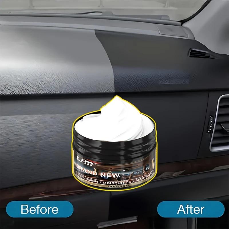 Plastic Scratch Repair and Gloss Restoration Paste, Anti-aging Tire Brightening Agent, Car and Bicycle Surface Rejuvenation Wax