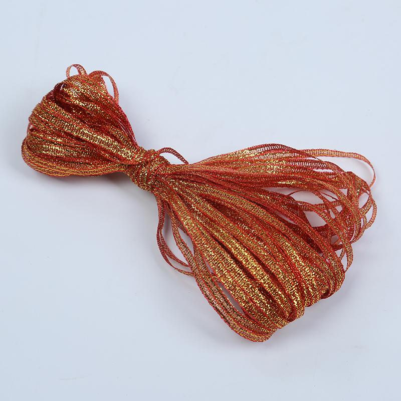 

3mm (10meters/lot)Colorful Glitter Ribbon Embroidered Onions Ribbon for Wedding Cake Gift Wrapping DIY Craft Decor Supplies 3mm Glitter Ribbon красный