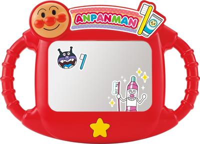 SEGA TOYS Anpanman Shiny Toothbrush Mirror for Parents and Kids