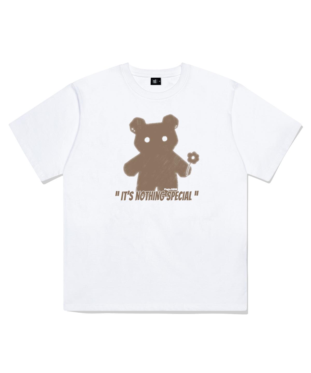 Page Cc Nothing Special Print Short Sleeve T-Shirt White M