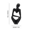 Modern Minimalist Luxury Decorative Ornament Abstract Creative Mini Figurine for Living Room Home Decoration