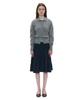 Partimento Woman Pwc Jersey Shirred Tiered Midi Skirt_Navy