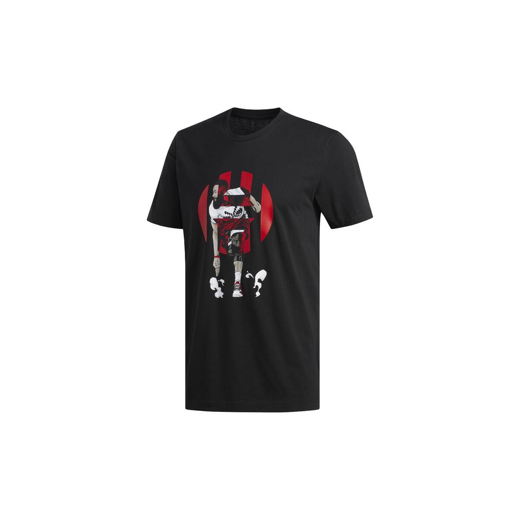 adidas Set In Sleeve T Shirt Men's Black DQ0923