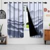 2pcs Red Plum Blossom Blackout Window Curtains Chinese Oil Painting Curtains For Bedroom Simple Style Home Interior Curtains