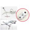 EWR5613 Front Window Regulator Sliding Pivot Guide Jaw Clips for Vauxhall Opel Astra H 2004-2014 Vectra C Z02 2002-2009 4/5 Door