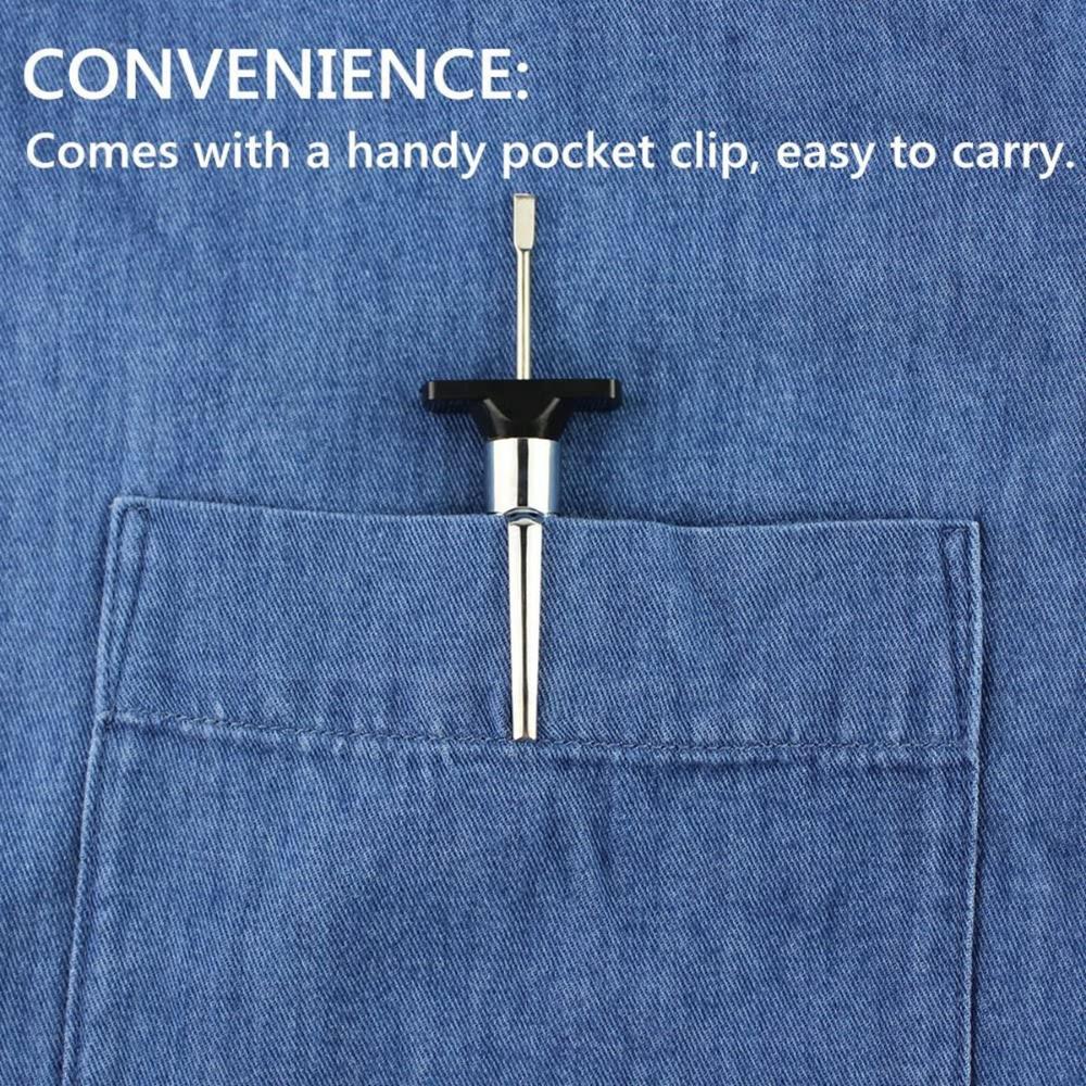 Color Coded Car Mark Two-Sided Accurate Depth Gauge Tyre Tread Tire Ruler Measuring Pen