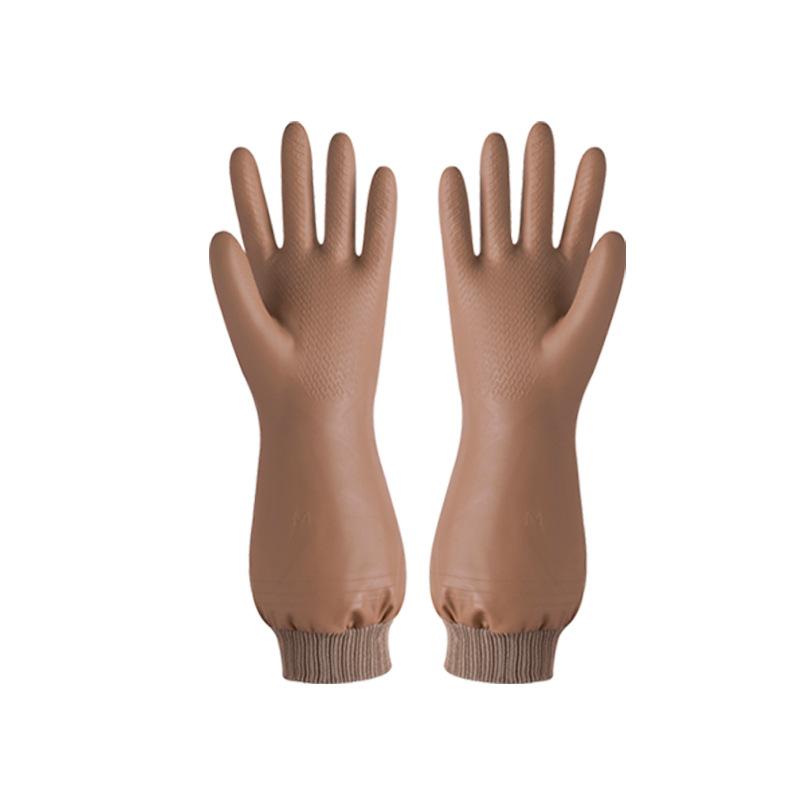 Durable Household Winter Thick Waterproof Gloves with Added Velvet