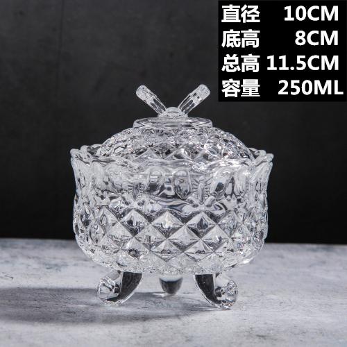 Transparent Butterfly Glass Storage Jar Jewelry Box with Lid Wedding Candy Gift Jar Candle Aromatherapy Bottle Cabinet Decor New