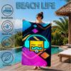 Geometry Dash: Dance To The Beat Beach Towel, Quick-drying, Easy To Care For, Suitable for Both Fitness and Beach Vacations,Sports Essential