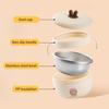316 Stainless Steel Rice Bowl Children Tableware Anti-scald Food Container With Cutlery Double Handle Kid Feeding Bowl