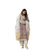 Yashika Women's Floral Regular Cotton Blend Ethnic Set-Fashionably Traditional, Comfortably (AZ-YS-OG-KS2136-Parent_Wine