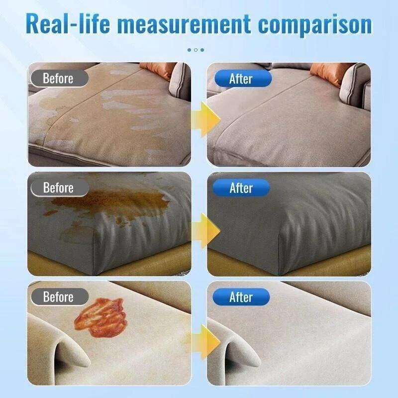 JJ19 Fabric Sofa Dry Cleaning Foam Multi-function Detergent Carpet Curtain Clothes Mattress Decontamination Without Water Deterg