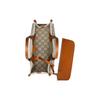 Gucci Logo Print Adjustable Strap Cotton Linen Canvas Tote Bag Women Tote Bags Beige 772144-FACUL-8451