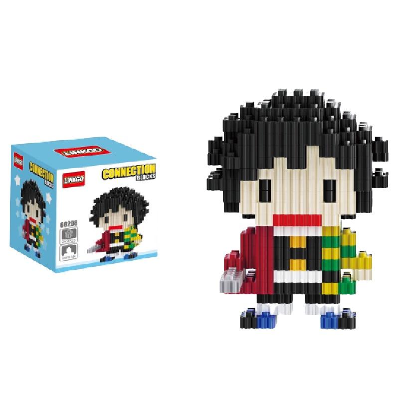 Demon Slayer Miniature Building Blocks Creative Assembled Cartoon Puzzle Toy