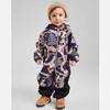 Exported Nordic-Style Padded Windproof and Snowproof Children's One-Piece Ski Suit for Winter, Warm and Thin Cotton for Temperatures Below -10 Degrees