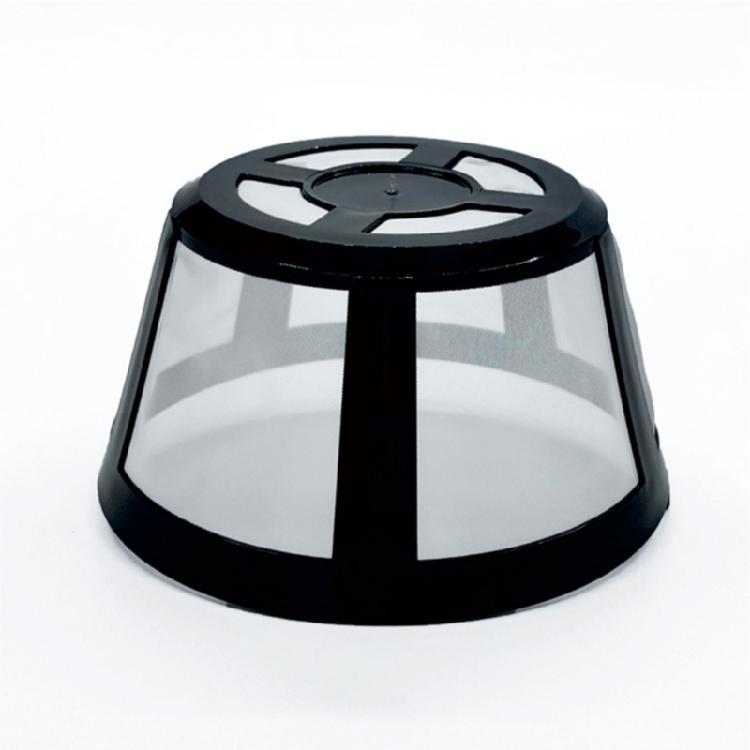 Wiederverwendbarer Nylon Kaffeekannenfilter Kaffeegeschirr Löffel Kaffeemaschine Siebkorb Spülmaschinenfest Kaffeesatz Entferner