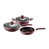 Desilon Lexuan Fine Iron 3-Piece Cookware Set