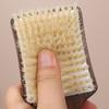 Wood Long Handle Hair Brush Soft Bristles Shower Back Scrub Bath Brush  Skin Cleanser