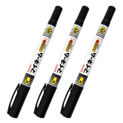 Sakura Name My Name 3 Cray-Pas Pen, Oil-Based, Twin, Black, Pens, YKT3-P