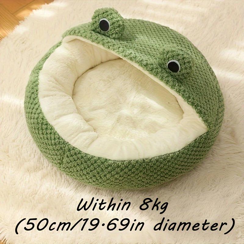 1Pc Pet Nest Little Frog Series Cat Nest Warm Dog Nest Autumn Winter House Nest