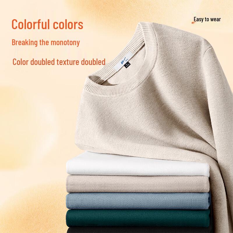 Warrior Men's Winter Crew Neck Knit Pullover