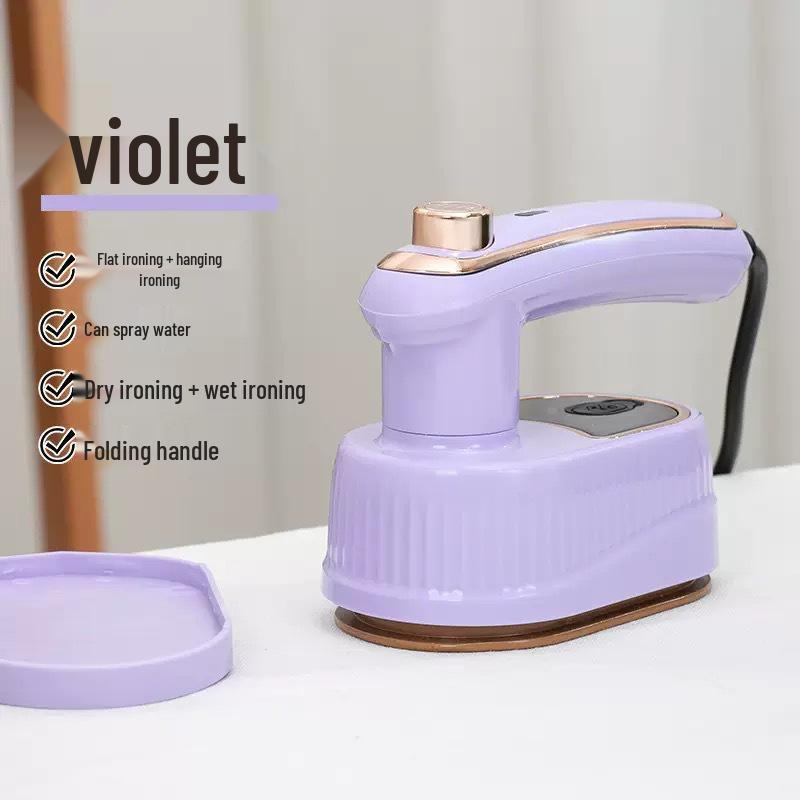 Portable Folding Electric Garment Steamer: Compact Handheld Iron for Home & Travel