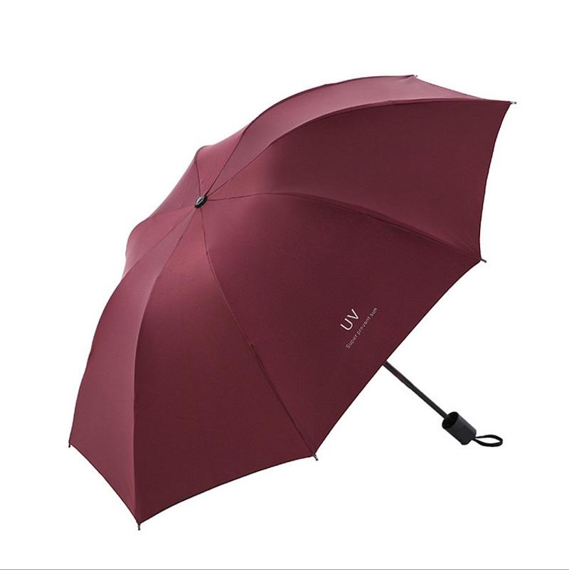 Umbrellas Sun Umbrellas Cartoon Rain and Sunny Manually Folded Student Portable Umbrellas Sunshade Accessories Outdoor Equipment