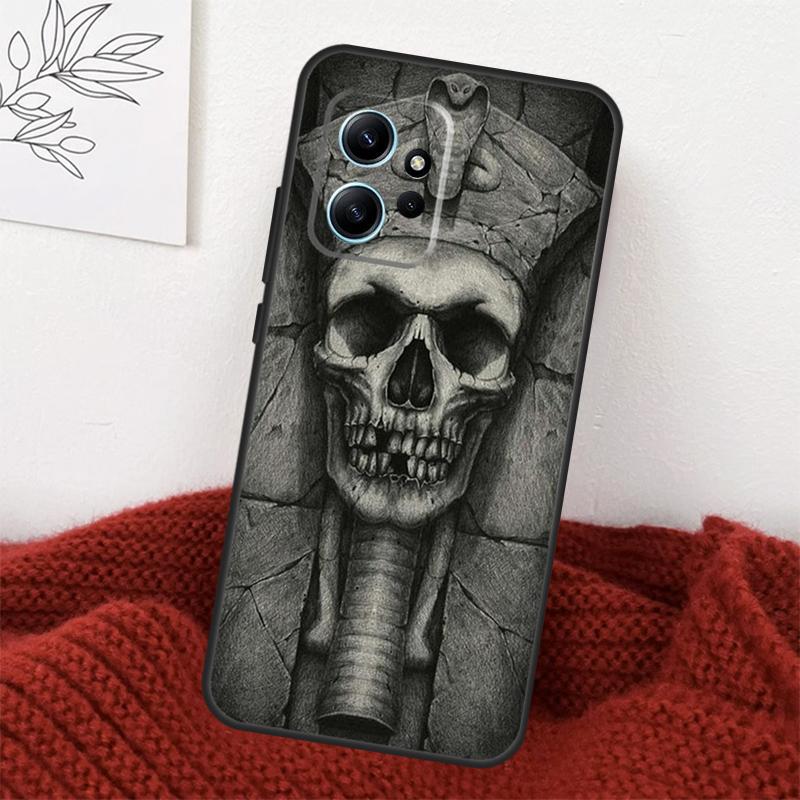 Ancient Egypt Pharaoh Case For Xiaomi Redmi Note 13 9 10 11 12 14 15 Pro Plus Cover For Redmi 15 C 12C 13C 14C 10C