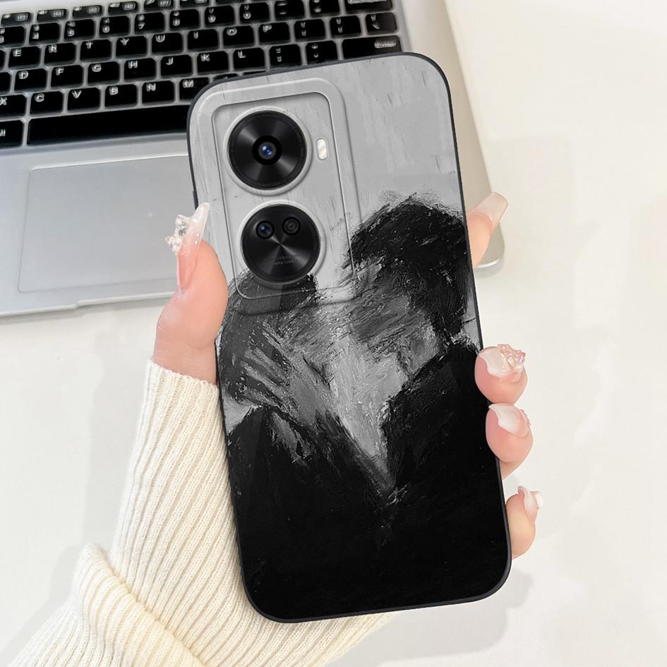 Für Huawei Nova 11 SE Hülle Süßer Hase Kaktus Cartoon Weiches Flüssigsilikon Stoßfeste Abdeckung Für Huawei Nova 12 SE BNE-LX1 Capa