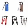Walking Stick Hiking Trekking Poles Trail Ultralight 4 Section Adjustable Size Canes Aluminum Alloy Folding Walking Stick