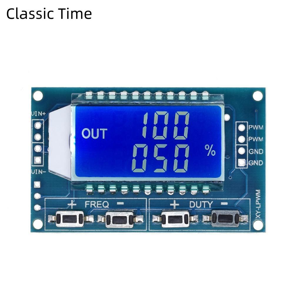 

XY-LPWM 1 Гц-150 КГц Генератор сигналів ШІМ Плата Модуль Частота імпульсу Робочий цикл Регульований модуль РК-дисплей 3,3 В-30 В