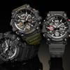 G-Shock Land Series Mudmaster Multi-Function Solar Quartz Movement Rubber Strap Men watches Black GWG-100-1APRT