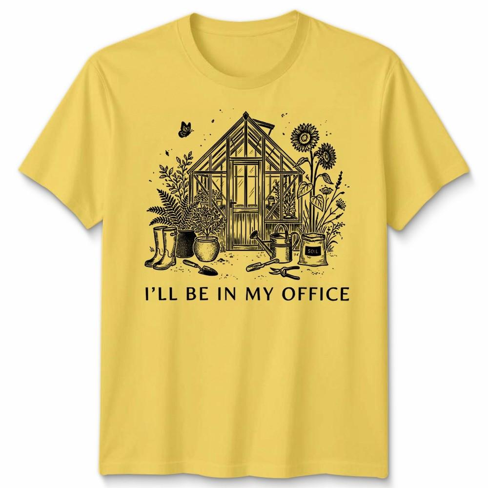 Greenhouse Gardening Unisex T Shirt Plant Lover Tee Mum Top Gardening Humor Gift
