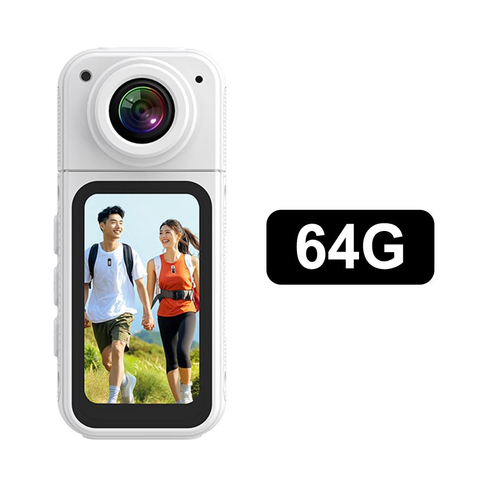 S70 2.7K HD Small Sports Cam 180° Rotate WiFi Thumb Camera Wearable WIFI Bodycam Magnetic Video Recorder Camcorder for Sports