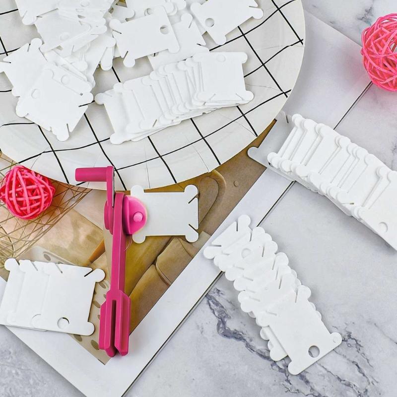 Ruční navíječ nití z plastu pro navíjení příze, lana, strun a gumiček